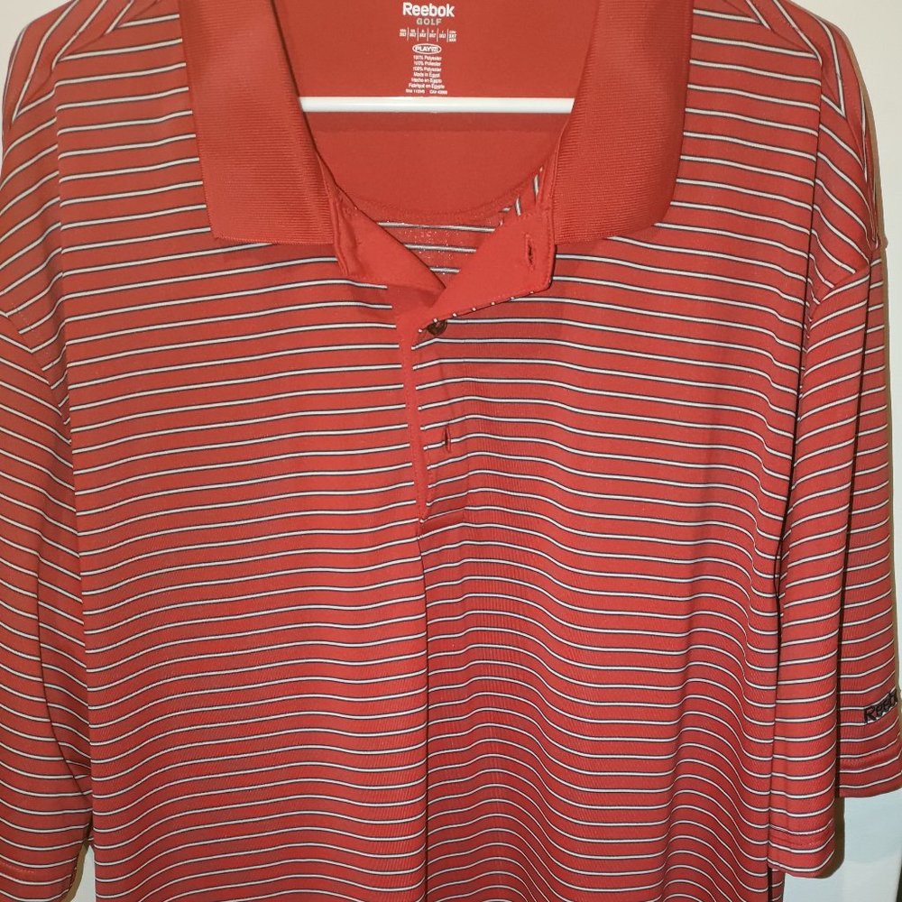 Mens Big and Tall Reebok Golf Shirt 3XLT